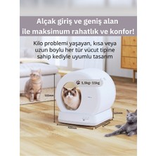 Ubtech Ucat C10 Pro Kameralı Akıllı Otomatik Kedi Tuvaleti