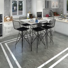 Knsz masa sandalye takımı hem105zengin byzsyh 130*090 6 sandalye syhsyh
