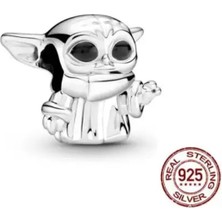 Hector Co Jewellery Usta Yoda Star Wars Charm 925 Ayar Gümüş