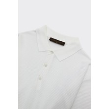 Düğmeli Polo Yaka Kısa Kol Erkek T-Shirt
