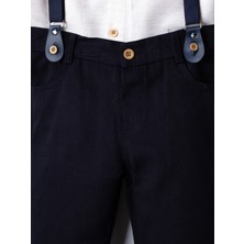 Erkek Bebek&çocuk Takım Elbise Papyon ve Salopetli 4'lü Set