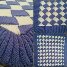 Hasır Modeli Battaniye