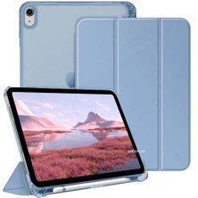 MobaxAksesuar Apple iPad Air 11INÇ M2 2024 Kılıf Flip Cover Kalem Bölmeli Pc Case A2902 A2903 A2904