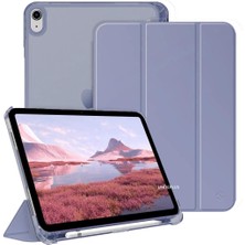 MobaxAksesuar Apple iPad Air 4/5 10.9inç Kılıf Flip Cover Kalem Bölmeli Pc Case (10.nesil Değil)