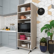 Kenzlife fırın dolabı müzeyyen crd 180*65*50 mutfak XLARGE ayaklı banyo kiler ofis