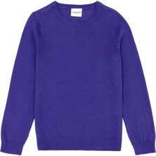 U.S. Polo Assn. Kız Çocuk Mor Kazak /Triko 50269399-VR038