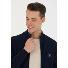 U.S. Polo Assn. Erkek Lacivert Hırka (Triko) 50268938-VR033