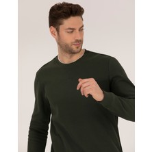 Pierre Cardin Erkek Yeşil Sweatshirt 50258637-VR054
