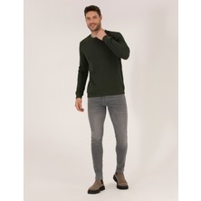 Pierre Cardin Erkek Yeşil Sweatshirt 50258637-VR054
