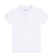 U.S. Polo Assn. Erkek Çocuk Beyaz Tişört Basic 50292129-VR013