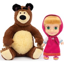 Nessiworld Nessiworld Masha ile Koca Ayı 20 cm Peluş 12 cm Bebek MHA21000 Nessiworld