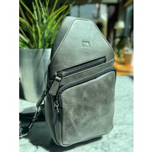 Mft Leather Baggy 6981  Deri Çanta