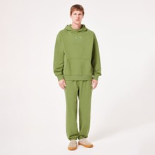 Oakley Mtl Po Erkek Kapüşonlu Sweatshirt Yeşil Renk Ultra Yumuşak BCI Pamuk Konforlu Tasarım