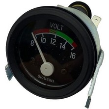 Ölçüsan 8V-16V Voltmetre 52 mm