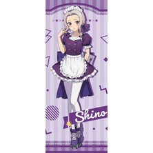 Shino Kiryuu Desenli Çift Yön Baskılı Sarılma Yastığı Kılıfı