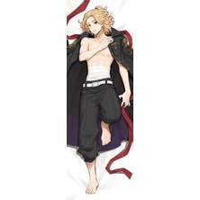 Anime- Tokyo Revengers - Mikey Desenli Sarılma Yastığı Kılıfı