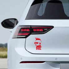 Sönmez Sticker Baby On Board Sticker - Arabada Bebek Var Sticker - Oto Sticker - Araba Sticker - Araç Sticker