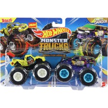 Mattel Hot Wheels Monster Trucks 2024 Totaled ve Crate Danger HWN57