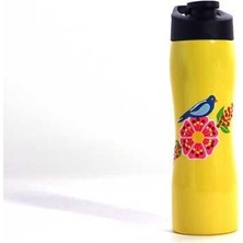 Dedemin Emayeleri El Boyama Su Matarası