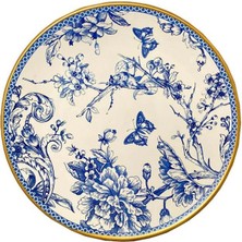Dedemin Emayeleri Pasta Tabağı  19 cm 6 Adet  Blueblanc