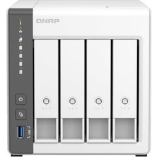 Qnap TS-433A4 4gb 2X2TBHDD 4x3.5" Sata Desteği Raıd(0) Nas Depolama Ünitesi