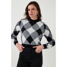 Fashıon Frıends Kadın Desenli Kazak 24K0194K1
