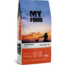 My Food Yetişkin Kedi Kuru Maması Kuzulu Pirinçli