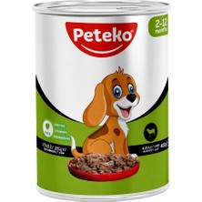 Peteko 12 Adet Jöleli Yavru Köpek Maması Kuzulu