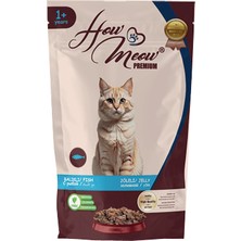 How Meow 12 Adet Jöleli Yetişkin Kedi Yaş Maması Balıklı