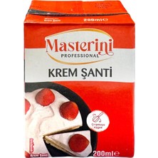 Masterini Krem Şanti 200 ml x 6 Adet