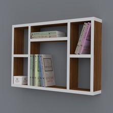 Kenzlife kitaplık neşve 040*060*20 cvz duvar rafı