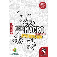 Da Vinci Board Game Micromacro: Crime City 4 - Showdown Kutu Oyunu (Ingilizce)