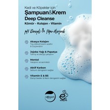 Docho Şampuan ve Krem - Deep Cleanse - Kömür & Kolajen & Vitamin 300 ml