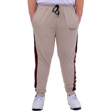 Mode Xl Büyük Beden Erkek Eşofman Altı Interlok Garnili Brooklyn 24517 Gri