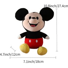 Miniso Disney Lisanslı Mickey Mouse 100 Gülen Yüz Serisi Peluş Oyuncak 25CM