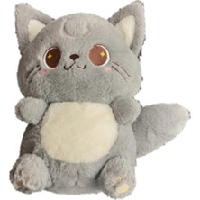 Çöl Yıldızı Serisi Kedi Peluş Oyuncak 25CM - Gri