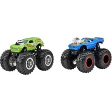 Mattel Hot Wheels Monster Trucks 2024 Posion Pinto ve Rodger Dodger HWN70