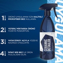 Gyeon Q²m Ceramicdetailer Seramik Yüzey Detaylandırıcı ve Parlatıcı - 500 ml -Su Itici Oto Cila