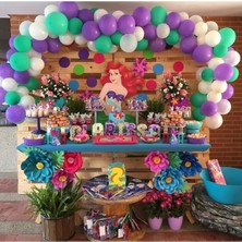 Party Boom Deniz Kızı Balon Zinciri Seti 75 Balon