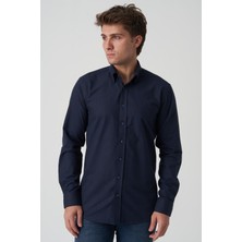 White Stone Cantanhede G2520 Slim Fit Flanel Gömlek Desenli