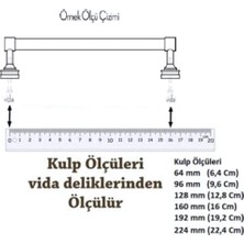 Asil Sude İnci Siyah Kulp 160 mm