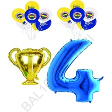 Bal10 Dünyası Fenerbahçe Sarı Lacivert Doğum Günü Konsepti Yaş 4
