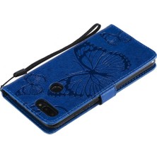 BDT Market Kart Yuvası Standı ile Xiaomi 8 Lite Pu Deri Için Flip Case Darbeye (Yurt Dışından)