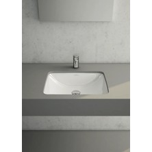 VitrA S20 5339B003-0012 Tezgah Altı Lavabo, 48 cm, Beyaz