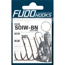 Fudo 3400 Soi W/ring Nikel Tekli Olta Iğnesi