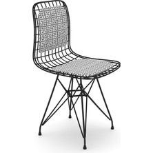 Knsz kafes tel sandalyesi 1 li mazlum syhtalen sırtminderli ofis cafe bahçe mutfak