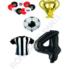 Rönesans Parti Beşiktaş Konsept Balon Seti Yaş 4
