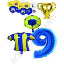 Rönesans Parti Fenerbahçe Konsept Balon Seti Yaş 9