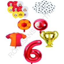 Rönesans Parti Sarı Kırmızı Galatasaray Balon Seti Yaş 6