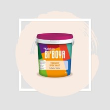 Bi'Boya İpek Mat Trendy İç Cephe Duvar Boyası 15 Lt Kardelen